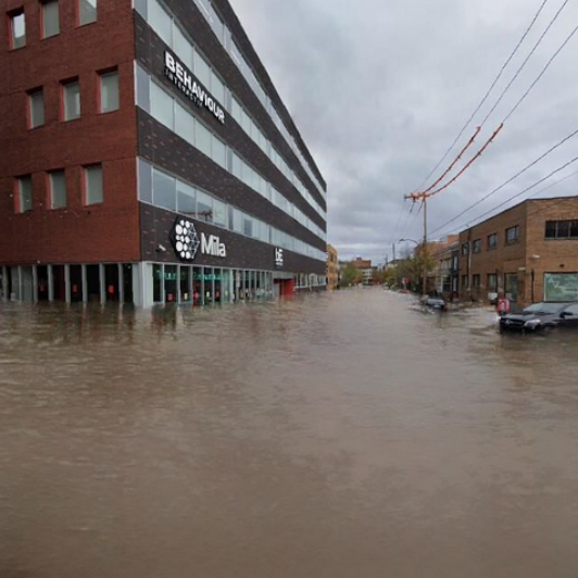 Mila flooded